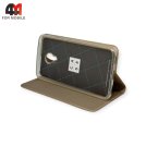 Чехол-книга для Meizu M5 золотого цвета, Case