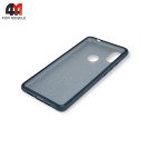Чехол для Xiaomi Mi 8Se силиконовый с блестками, серого цвета