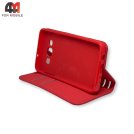Чехол-книга для Samsung A3 2015/A300  красного цвета, New Case