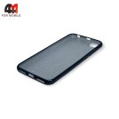 Чехол для Xiaomi Redmi Note 5A силиконовый с блестками, черного цвета