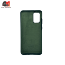 Чехол для Samsung S20/S11 lite/S11e Silicone Case, темно-зеленого цвета