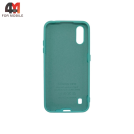 Чехол для Samsung A01/M01 Silicone Case, мятного цвета