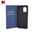 Чехол-книга для Xiaomi Mi 10 Lite синего цвета, Rich Boss