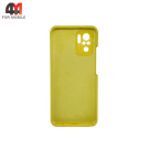 Чехол для Xiaomi Poco M5s/Redmi Note 10 4G/Note 10S Silicone Case, желтого цвета