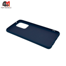 Чехол для Samsung A72 Silicone Case, темно-синего цвета