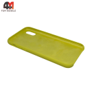 Чехол Iphone X/Xs Silicone Case, 32 желтый