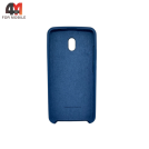 Чехол для Xiaomi Redmi 8A Silicone Case, темно-синего цвета