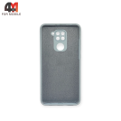 Чехол для Xiaomi Redmi Note 9/Redmi 10X Silicone Case, небесного цвета