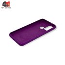 Чехол для Honor 9A Silicone Case, фиолетового цвета