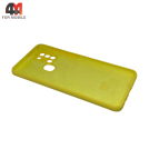 Чехол для Samsung A21s Silicone Case, желтого цвета