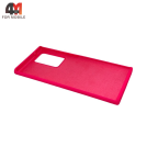 Чехол для Samsung Note 20 Ultra Silicone Case, ярко-розового цвета