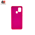 Чехол для Samsung A21s Silicone Case, ярко-розового цвета