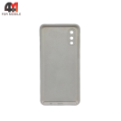 Чехол для Samsung A02/M02 Silicone Case, белого цвета