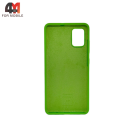 Чехол для Samsung A51 Silicone Case, неонового цвета