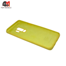 Чехол для Samsung S9 Plus Silicone Case, желтого цвета