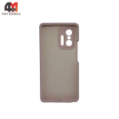 Чехол для Xiaomi Mi 11T/Mi 11T Pro Silicone Case, пудрового цвета