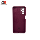 Чехол для Samsung M52 Silicone Case, цвет марсала