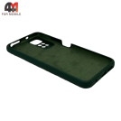 Чехол для Xiaomi Redmi Note 11 4G/Note 11S Silicone Case, темно-зеленого цвета