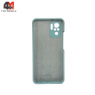 Чехол для Xiaomi Poco M5s/Redmi Note 10 4G/Note 10S Silicone Case, ментолового цвета