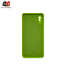 Чехол для Xiaomi Redmi 9A Silicone Case, неонового цвета