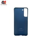 Чехол Samsung S22 пластиковый, карбон, синего цвета, K-DOO
