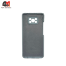 Чехол для Xiaomi Poco X3/X3 Pro Silicone Case, небесного цвета