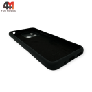 Чехол для Xiaomi Redmi 12C Silicone Case, черного цвета