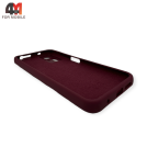 Чехол для Xiaomi Redmi Note 12S 4G Silicone Case, цвет марсала