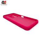 Чехол Vivo Y35 4G Silicone Case, ярко-розового цвета