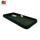 Чехол Vivo Y35 4G Silicone Case, темно-зеленого цвета