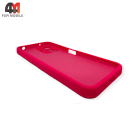 Чехол для Xiaomi Redmi 12 4G Silicone Case, ярко-розового цвета