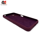 Чехол для Xiaomi Poco C65/Redmi 13C Silicone Case, цвет марсала