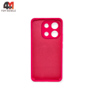 Чехол для Xiaomi Redmi Note 13 4G Silicone Case, ярко-розового цвета