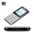 Телефон F Plus S240, серебристого цвета