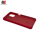 Чехол для Samsung M51 Silicone Case, малинового цвета