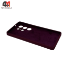 Чехол для Samsung S25 Ultra Silicone Case, цвет марсала