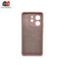 Чехол для Xiaomi Redmi Note 14 4G Silicone Case, пудрового цвета
