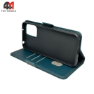 Чехол-книга для Xiaomi Redmi 12 4G шов, зеленого цвета, Case