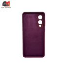 Чехол для Samsung S25 Edge Silicone Case, цвет марсала