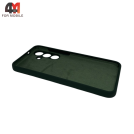 Чехол для Samsung S25 FE Silicone Case, темно-зеленого цвета