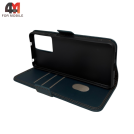 Чехол-книга для Xiaomi Redmi Note 12 4G шов, зеленого цвета, Case