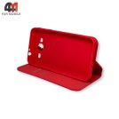 Чехол-книга для Samsung J3 2015/J3 2016/J310/J320 красного цвета, New Case