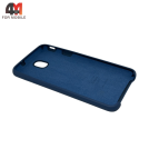 Чехол для Samsung J7 2018/J737 Silicone Case, темно-синего цвета
