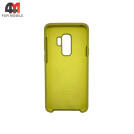 Чехол для Samsung S9 Plus Silicone Case, салатового цвета