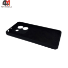 Чехол для Xiaomi Poco M7 Pro 5G Silicone Case, черного цвета