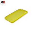Чехол для Xiaomi Redmi Go Silicone Case, желтого цвета