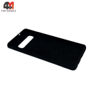 Чехол для Samsung S10 Plus Silicone Case, черного цвета