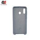 Чехол для Samsung A20/A30 Silicone Case, небесного цвета