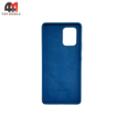 Чехол для Samsung S10 Lite/A91/M80s Silicone Case, синего цвета
