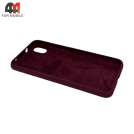 Чехол для Xiaomi Redmi 7A Silicone Case, цвет марсала